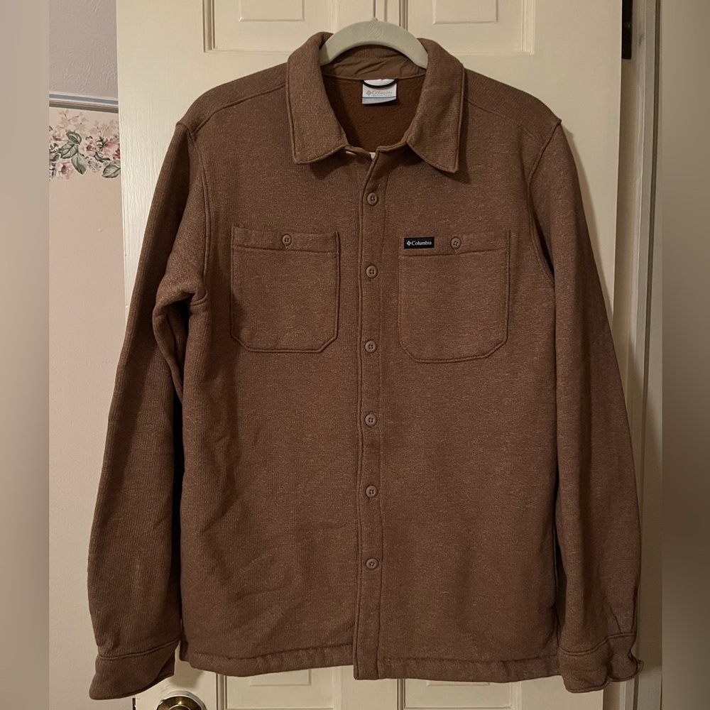 Columbia Men's Brown Button Shirt